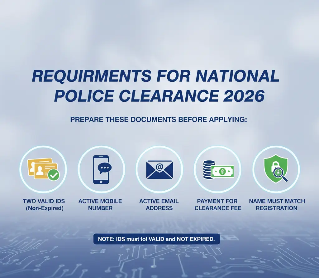 National Police Clearance 2026