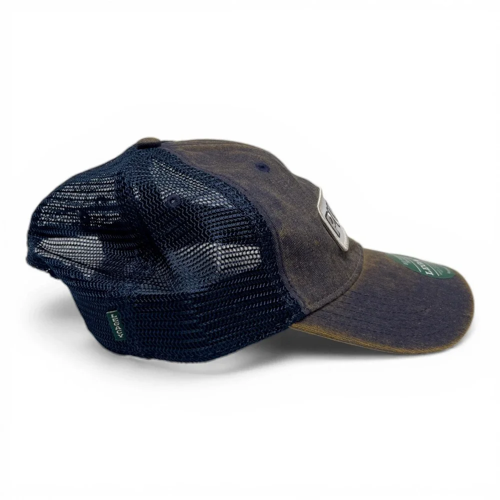 Legacy Old Favorite Trucker Hat Mens OSFA Navy‎ Blue Like New PURUS Patch Cap