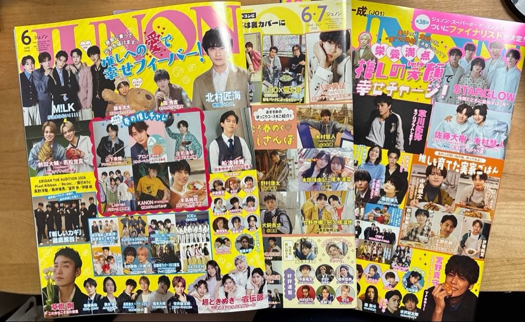 JUNON Bulk Sale - M!LK, connection page only removed, postcards included
